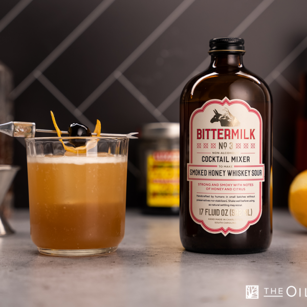 Bittermilk Smoked Honey Whiskey Sour